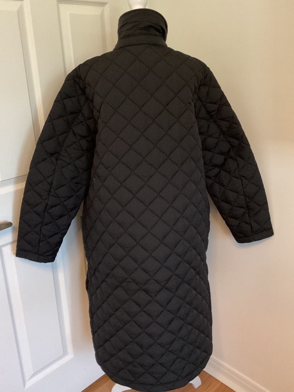 💐NWT💐 Kit and Ace Oslo Recycled Black Quilted Coat - size XL - Picture 8 of 16